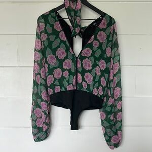 Floral Lulus Women's Bodysuit